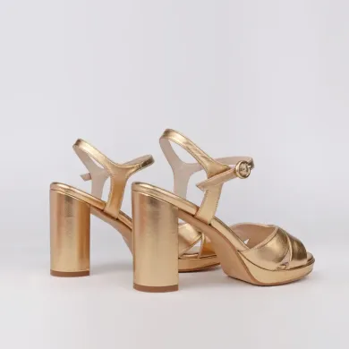 Golden sandals TERESA - Women party sandals New Collection