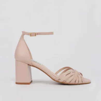 Nude dress sandals BELEN | Nude shoes for woman dress looks