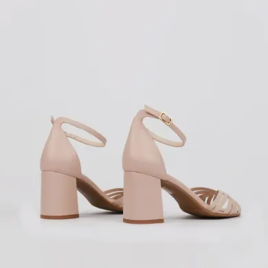Nude dress sandals BELEN | Nude shoes for woman dress looks