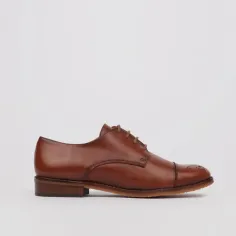 Zapatos cordones mujer color marrón - LUISA TOLEDO zapatos
