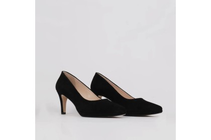 Stilettos negros plataforma - Zapatos tacón comodo y plataforma