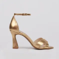 Golden sandals CELINA - LUISA TOLEDO 100% Made in Spain