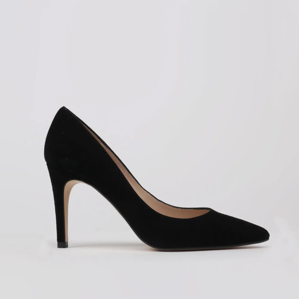 Zapatos negros tacón 9 cm. CLARA - Stilettos LUISA TOLEDO