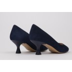 Salón kitten heels azul marino NADIA