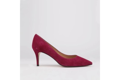 Purple suede ISABELA pumps shoes