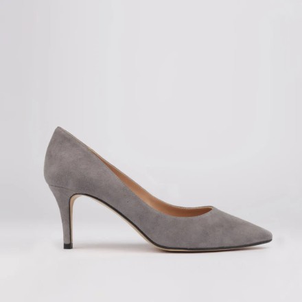 Heel shoes ISABELA grey suede
