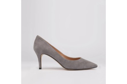 Heel shoes ISABELA grey suede
