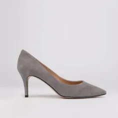 Zapatos tacón ISABELA ante gris