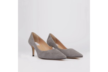 Heel shoes ISABELA grey suede