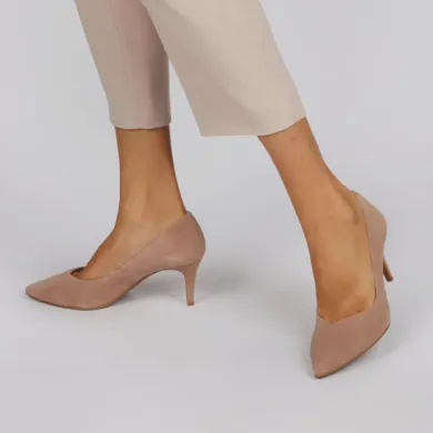 Zapatos nude - Stilettos cómodos Luisa Toledo - Made in Spain