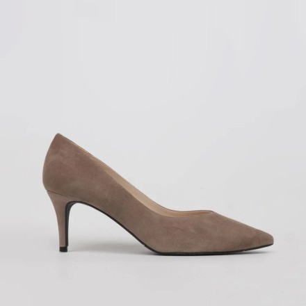 Comfortable stiletto | Taupe heel pumps shoes LUISA TOLEDO