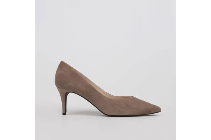 Comfortable stiletto | Taupe heel pumps shoes LUISA TOLEDO