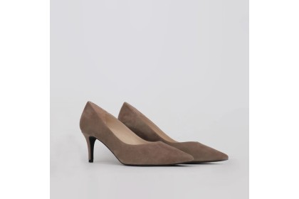 Comfortable stiletto | Taupe heel pumps shoes LUISA TOLEDO
