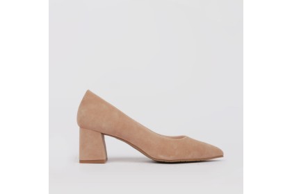 Zapatos nude tacón bajo EVA