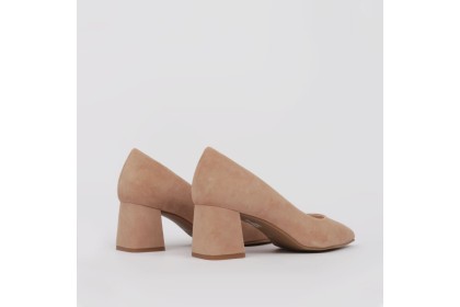 Zapatos nude tacón bajo EVA