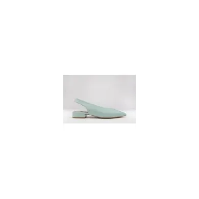 Mint green shoes leather ALEXANDRA