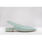 Zapatos destalonados verde mint ALEXANDRA