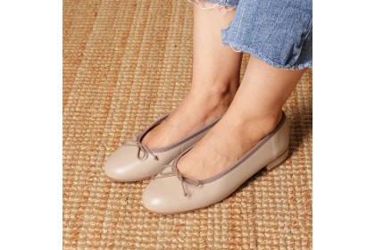 Ballerinas taupe TAMARA - Collection Flat LT woman Shoes