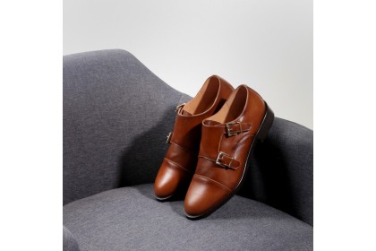 Zapatos marrones mujer doble hebilla - LUISA TOLEDO shoes