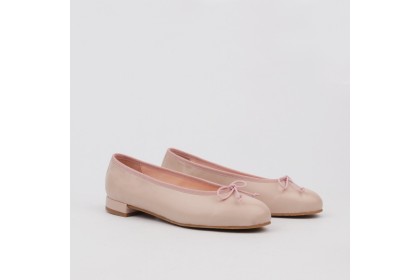 Ballet flats nude pink TAMARA - Collection woman flat shoes