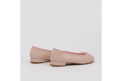 Ballet flats nude pink TAMARA - Collection woman flat shoes