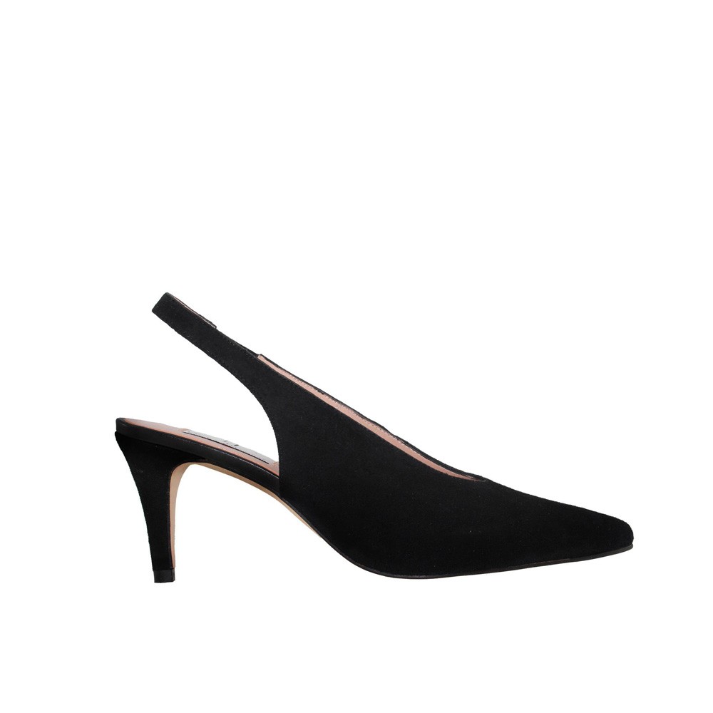 Stilettos destalonados MARIA ante negro