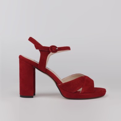 Sandalias burdeos TERESA - Sandalias fiesta Nueva Colección