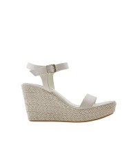 Cuñas piel blanca LAURA