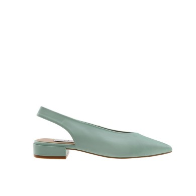 Zapatos destalonados verde mint ALEXANDRA