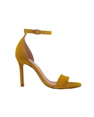 Sandalias tacón MARTA ante amarillo