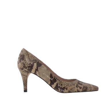 Stilettos estampado serpiente ISABELA