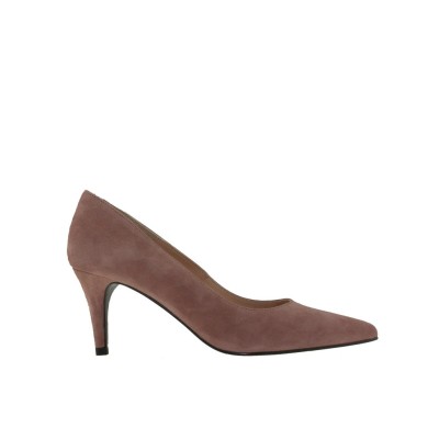 Stilettos tacón medio ISABELA ante rosado