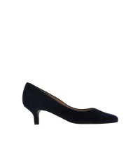 Stilettos tacón bajo azul marino NOA