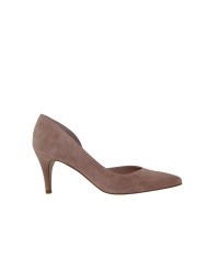 Stilettos tacón medio hueco interior ante natural SUSANA