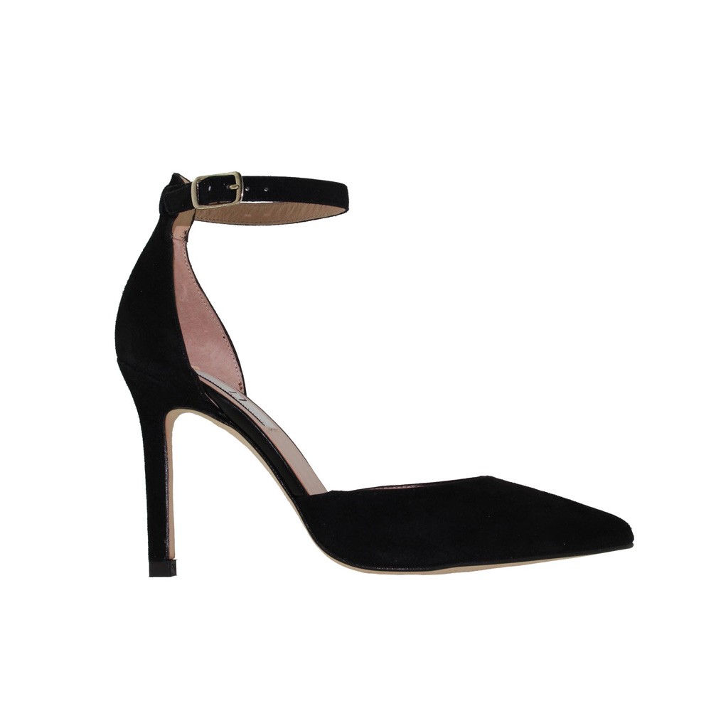 Zapatos con pulsera KARINA ante negro