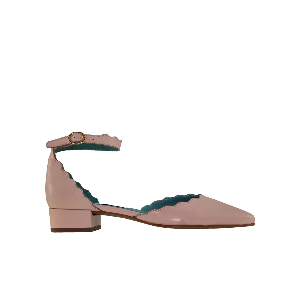 Zapatos con pulsera VALERIA rosa pastel