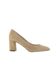 Zapatos tacón bloque ALMA ante nude