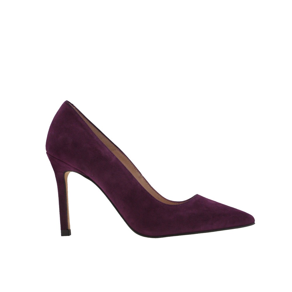 Zapatón de salón PAOLA ante púrpura