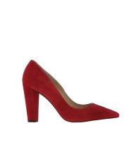 Zapatos tacón alto color cereza RITA