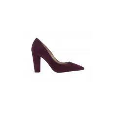 Zapatos tacón ancho RITA color púrpura