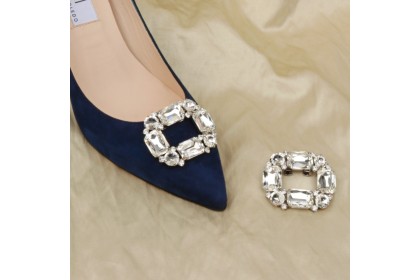 Removable jewel charms for shoe | Jewel brooches Luisa Toledo