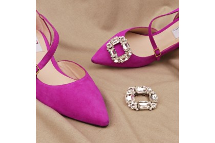 Removable jewel charms for shoe | Jewel brooches Luisa Toledo