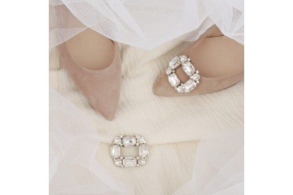 Removable jewel charms for shoe | Jewel brooches Luisa Toledo
