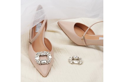 Removable jewel charms for shoe | Jewel brooches Luisa Toledo