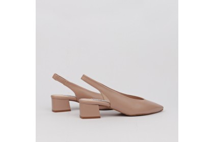Zapatos camel abiertos talón PATRICIA - LUISA TOLEDO