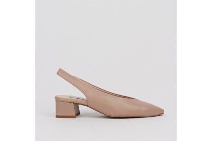 Zapatos camel abiertos talón PATRICIA - LUISA TOLEDO