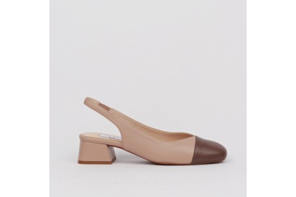 Zapato destalonado mocha mousse MIRANDA | LUISA TOLEDO
