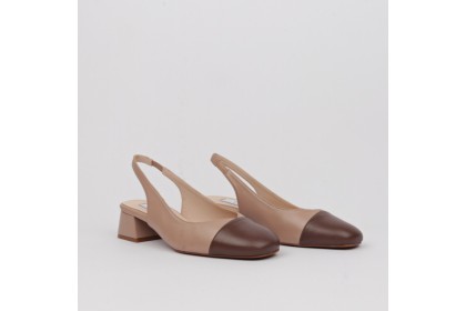 Zapato destalonado mocha mousse MIRANDA | LUISA TOLEDO