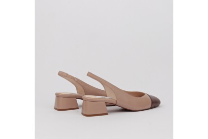 Zapato destalonado mocha mousse MIRANDA | LUISA TOLEDO