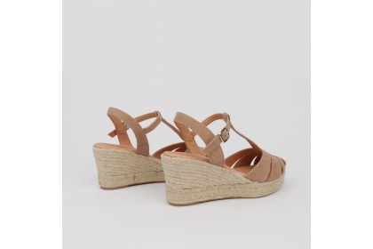 Alpargatas nude estilo cangrajeras TRIANA ✓ LUISA TOLEDO